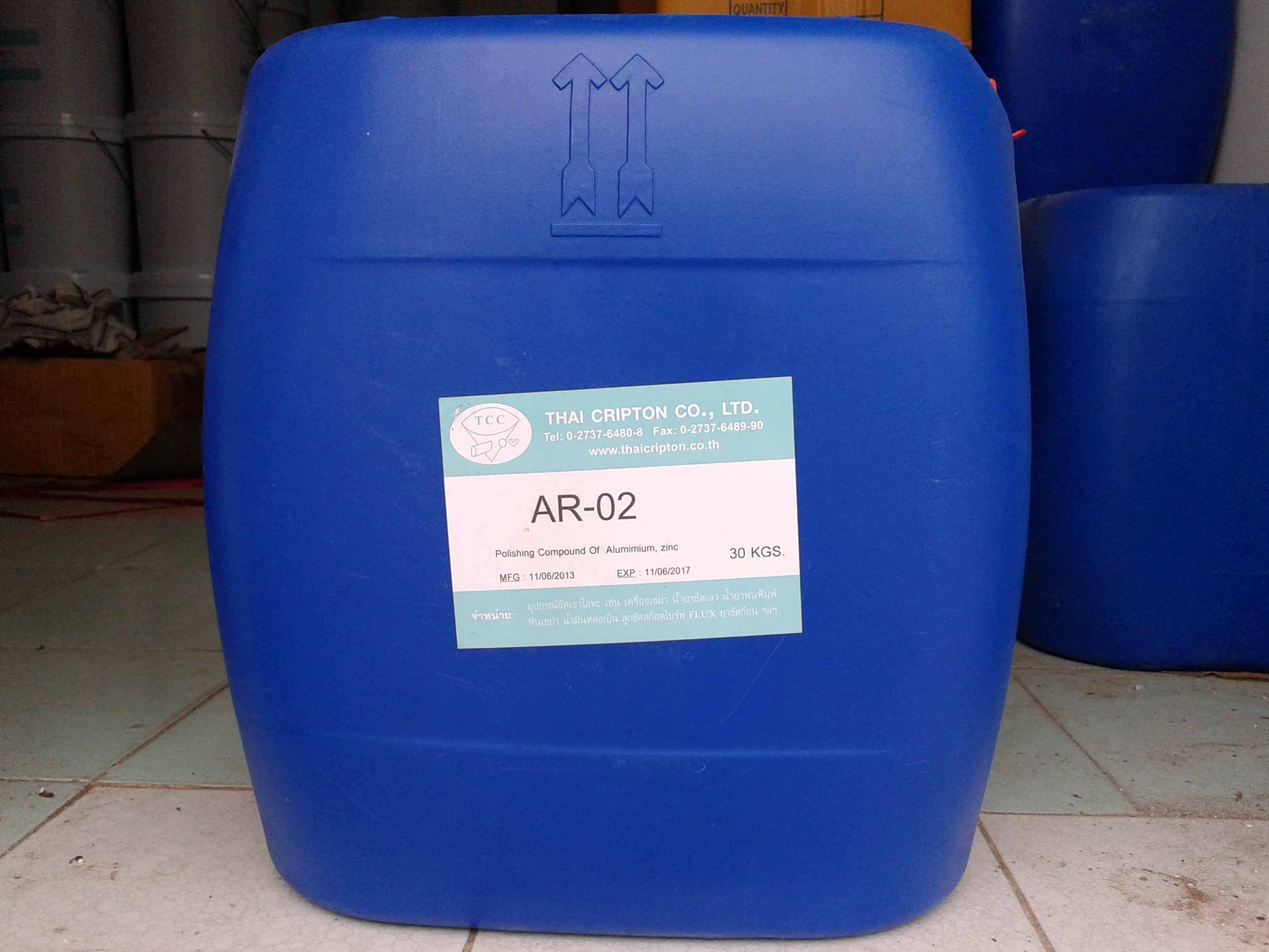ARV-02 (AR-02): hỗn hợp chuyên dụng đánh bóng nhôm, kẽm, al-ti-mol